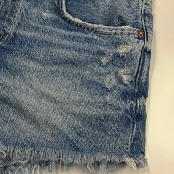We The Free X FP Good Time Relaxed Distressed Shorts in Beach Bum Size 28; NWOT - Picture 10 of 15